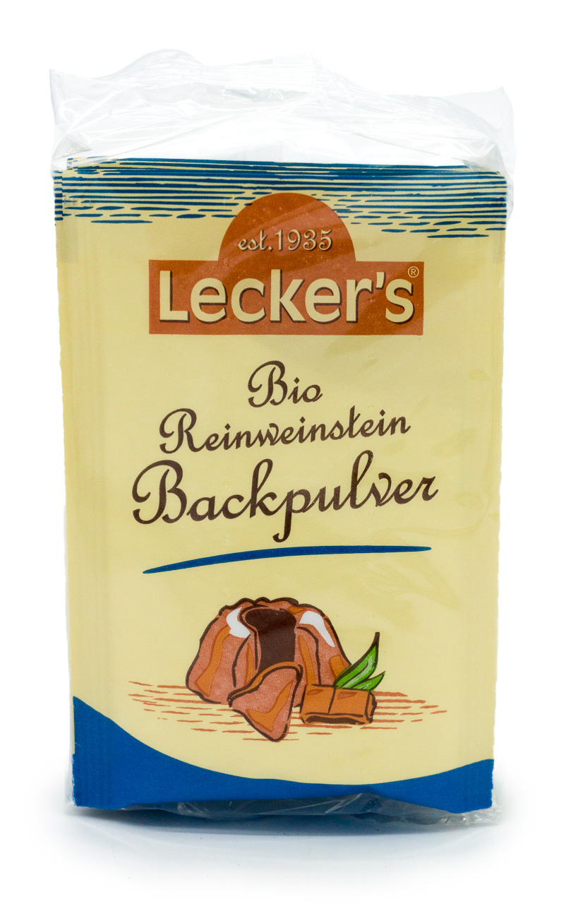 Bio- Reinweinstein-Backpulver 4 x 21g Beutel