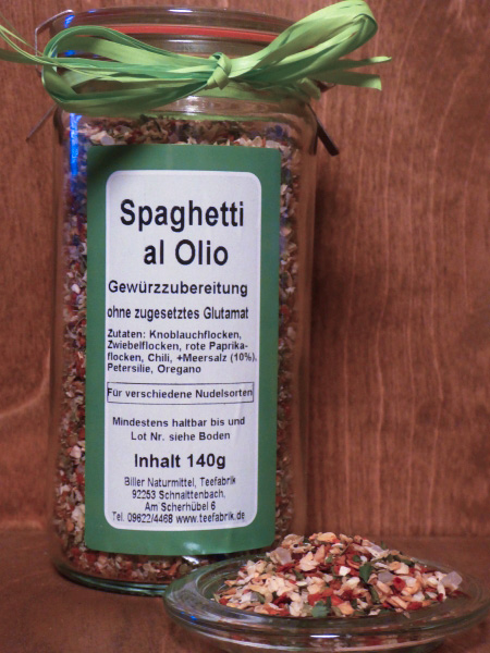Spaghetti al Olio 140g im Glas
