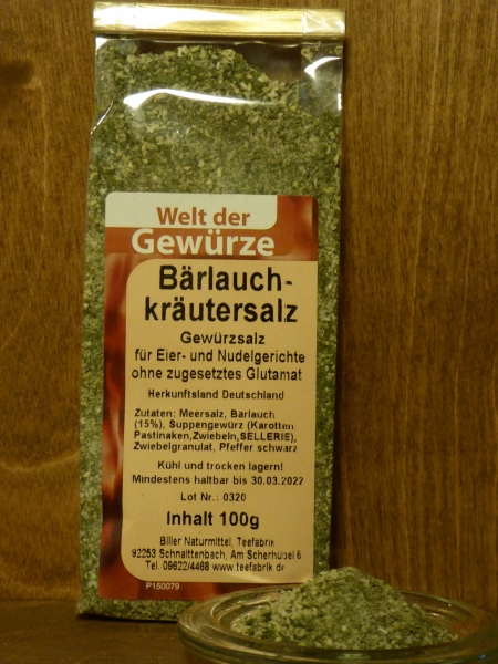 Bärlauch-Kräutersalz