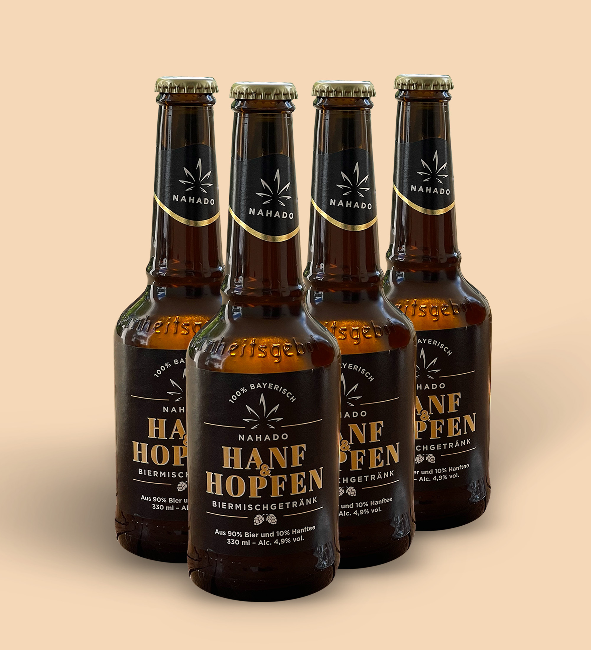 Hanf&Hopfen - Nahado Biermischgetränk (4er Pack)