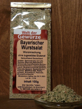 Bayerischer Wurstsalat Würzmischung