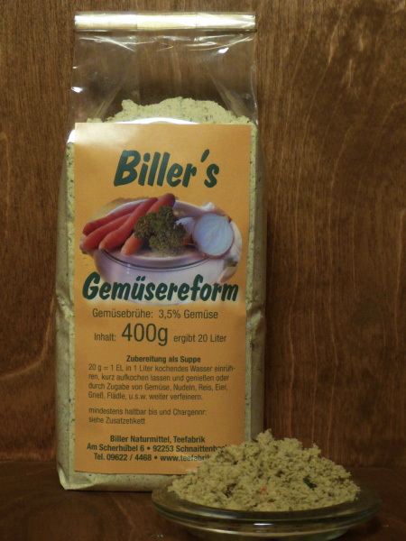 Billers Gemüsereform Nachfüllpackung 400g