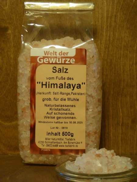 Salz vom Fuße des "Himalaya", grob