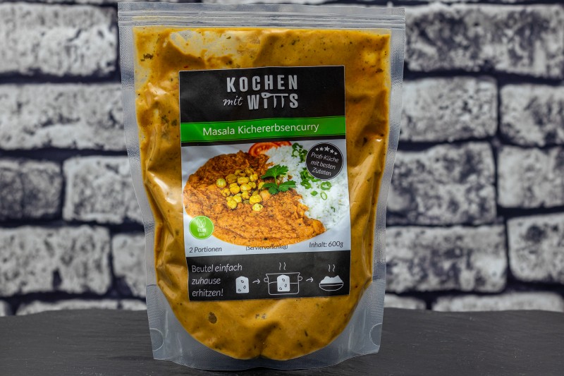 Kichererbsen-Curry, vegan