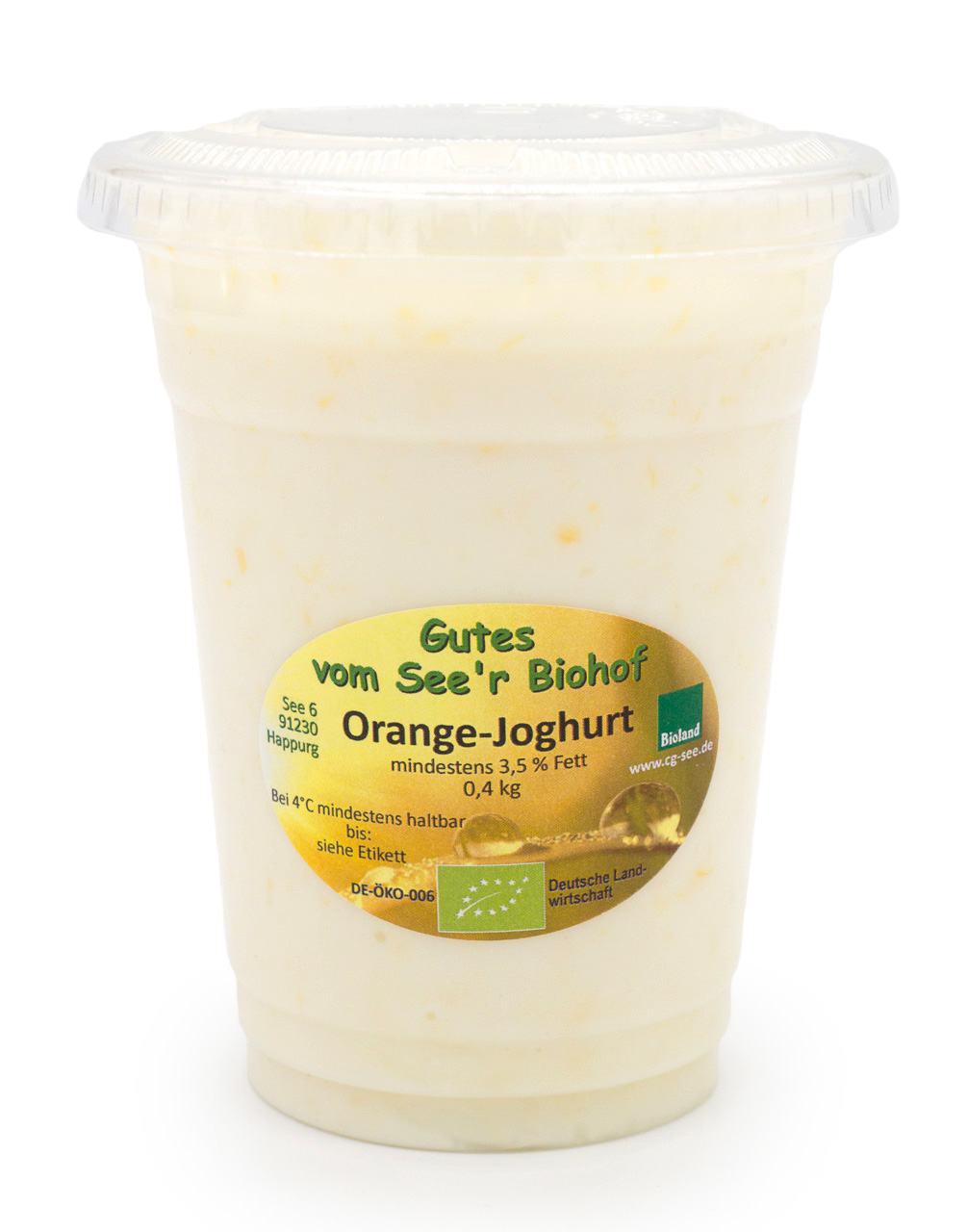 Joghurt Frucht - Orange