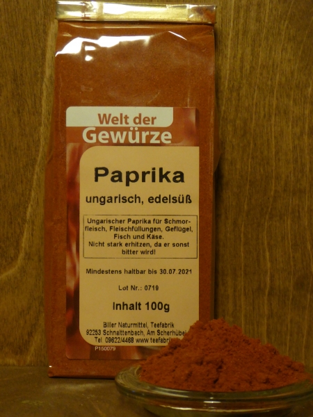 Paprika ungarisch edelsüß