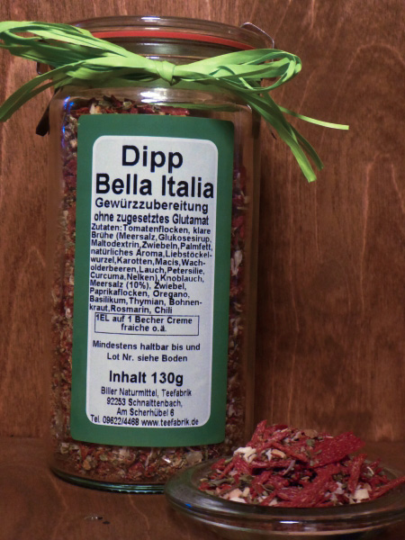 Dipp Bella Italia, 130g im Glas 