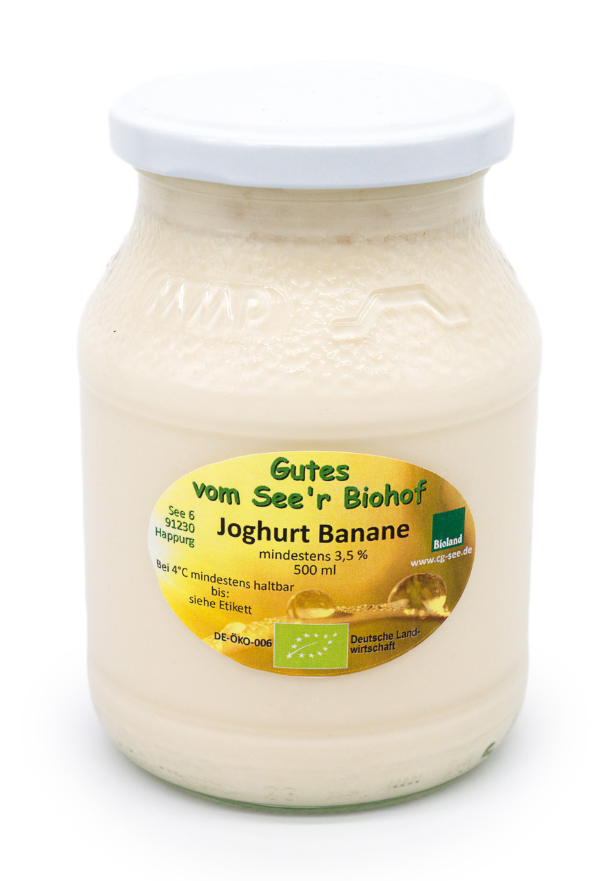 Joghurt Frucht - Banane