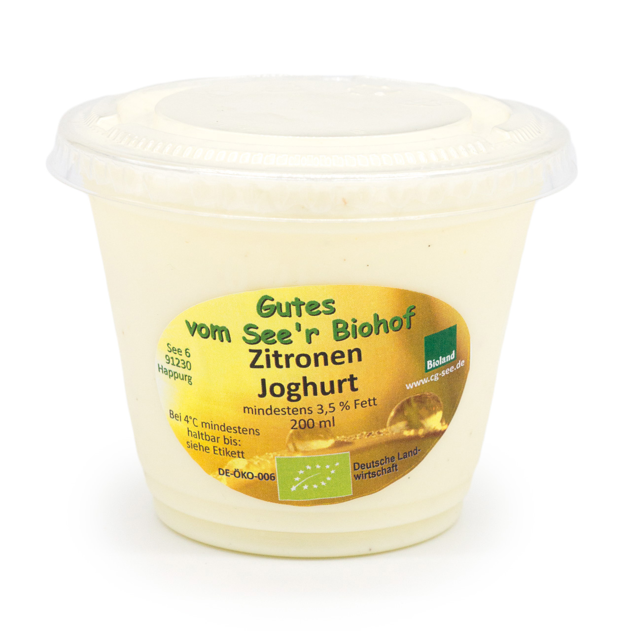 Joghurt Frucht - Zitrone