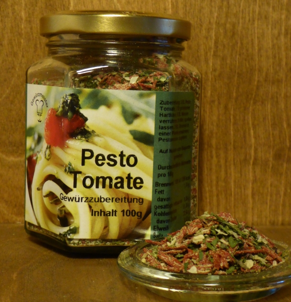 Pesto Tomate 100g Glas